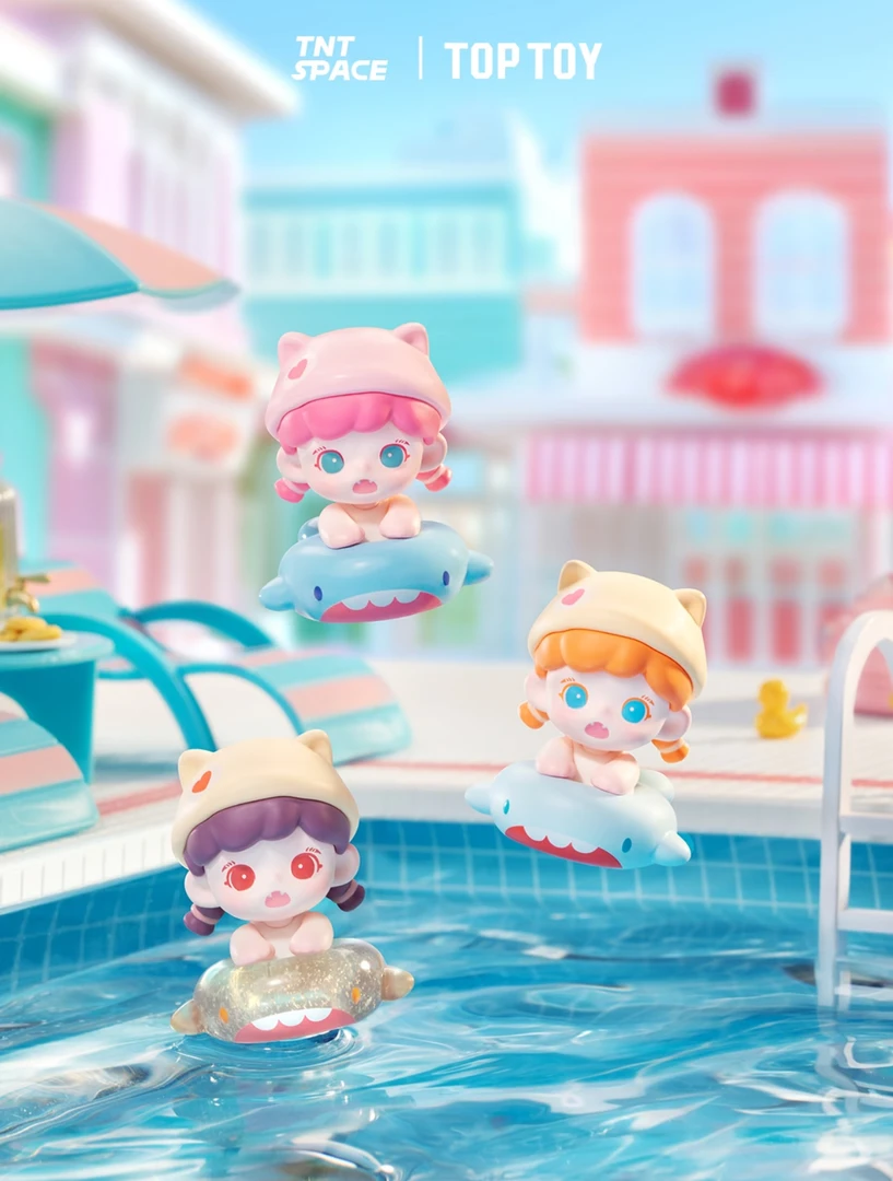 只只 直播代拆潮玩盲盒摆件新