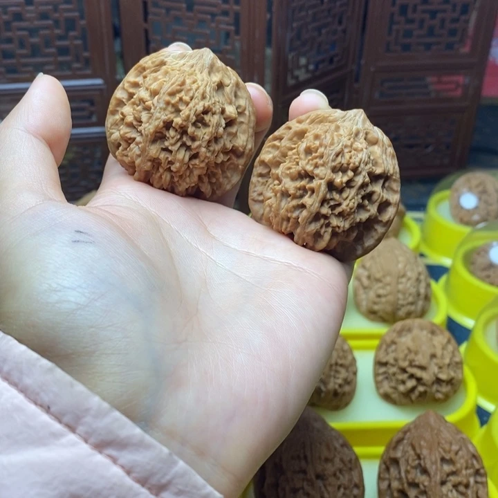 文玩核桃把件44星星