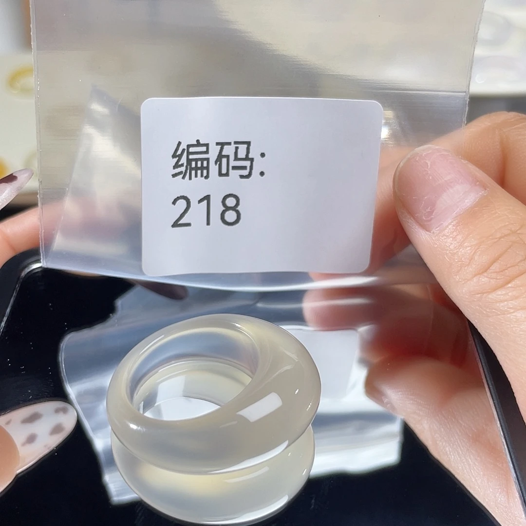 玛瑙/玉髓未镶嵌戒指218港21