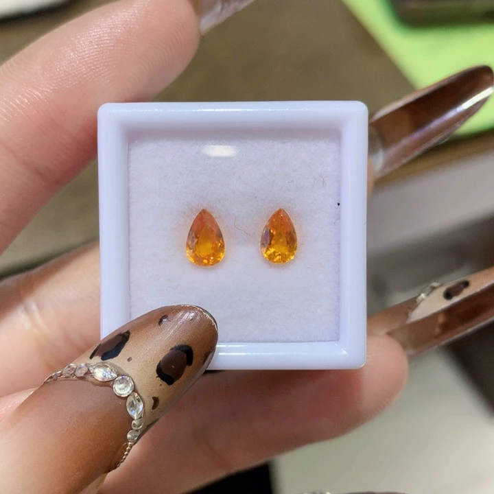 蓝宝石裸石未镶嵌天然黄蓝宝石