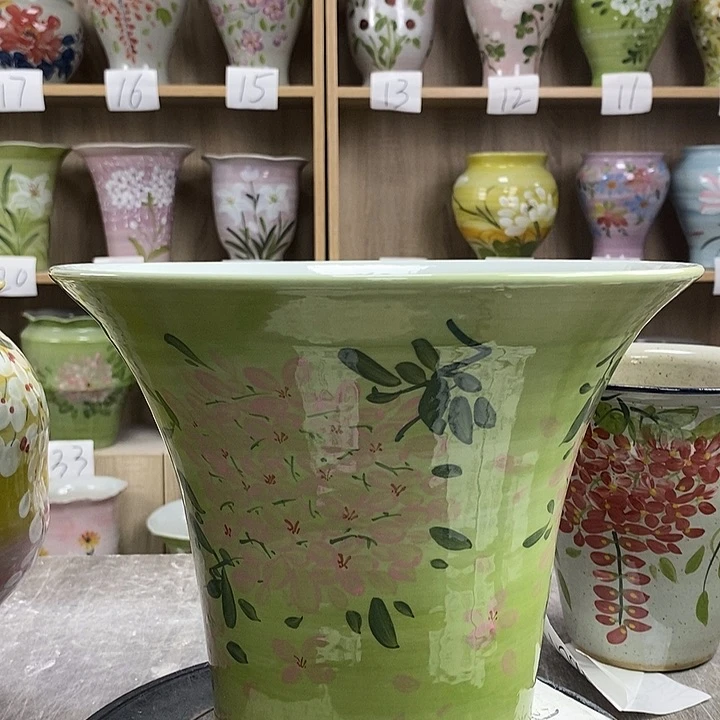 罐23zp景德镇陶瓷花盆