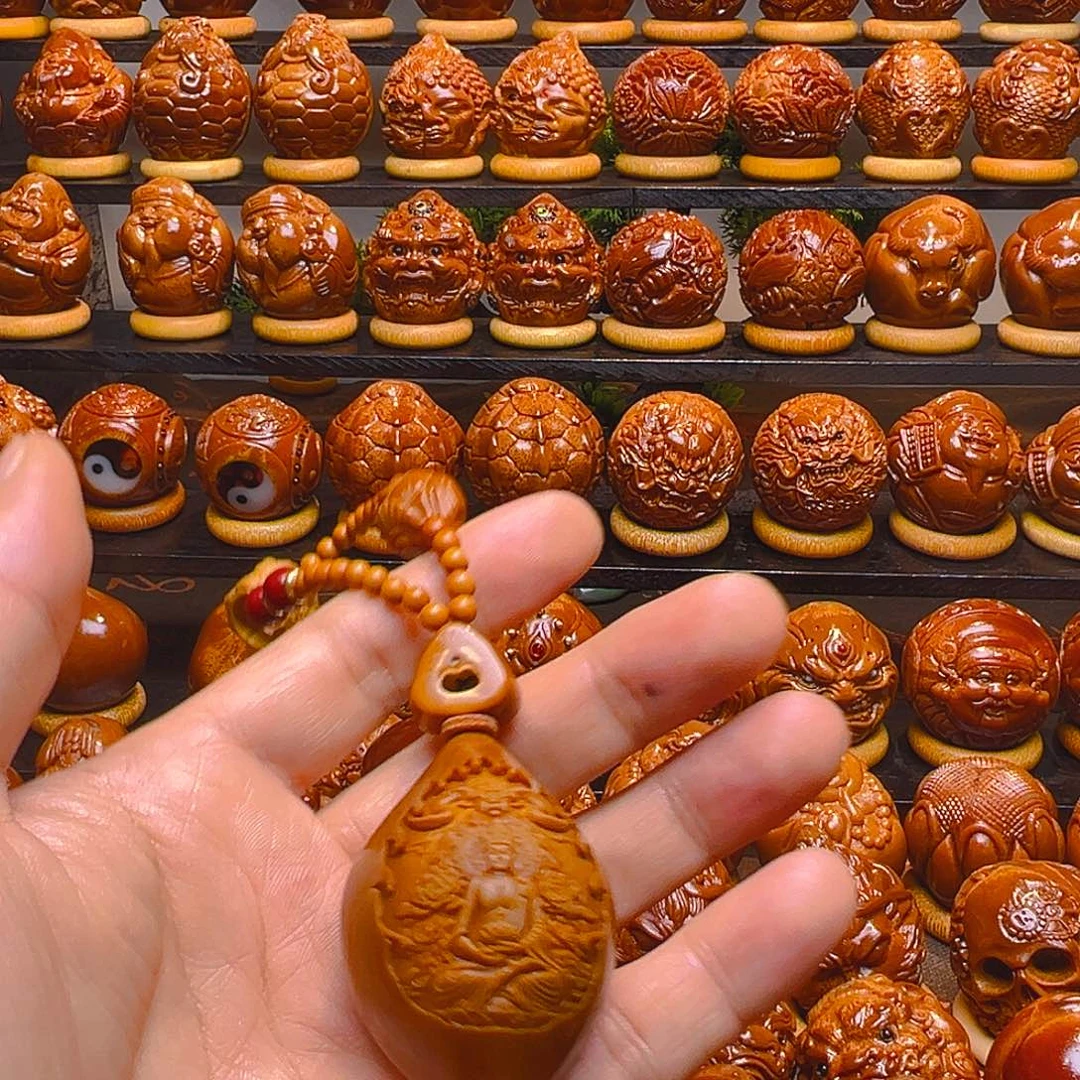 *****手串/手链橄榄核羊守护神激光