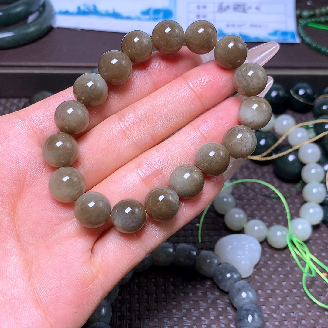 未镶嵌手串和田玉卡12
