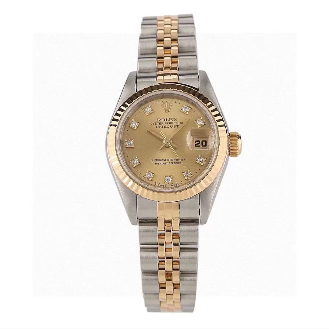 99新 Rolex/劳力士 日志系列香槟盘 26盘后改盘