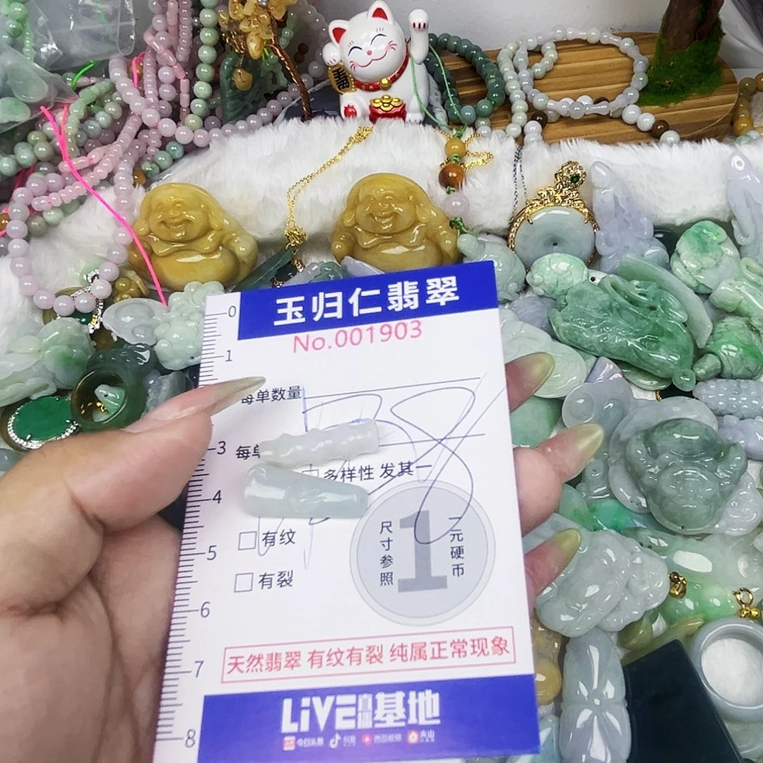 翡翠未镶嵌吊坠(不含链)11