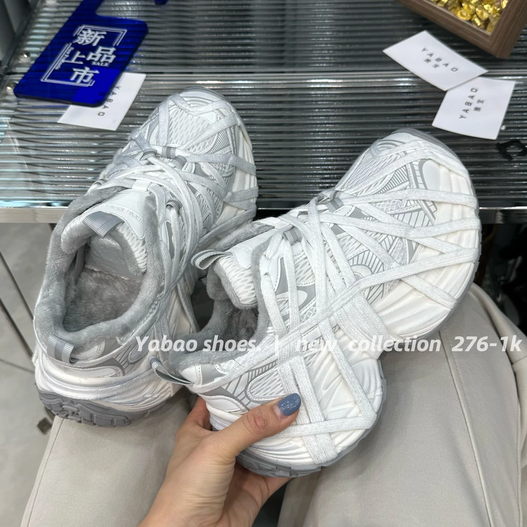 XAY276-1二棉绒里蜘蛛侠老爹鞋