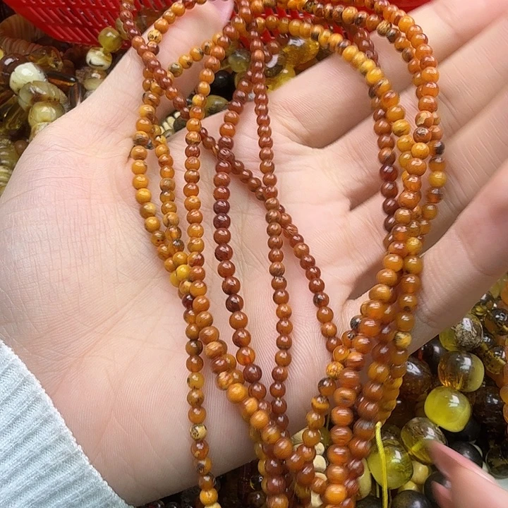 琥珀未镶嵌珠宝奇石