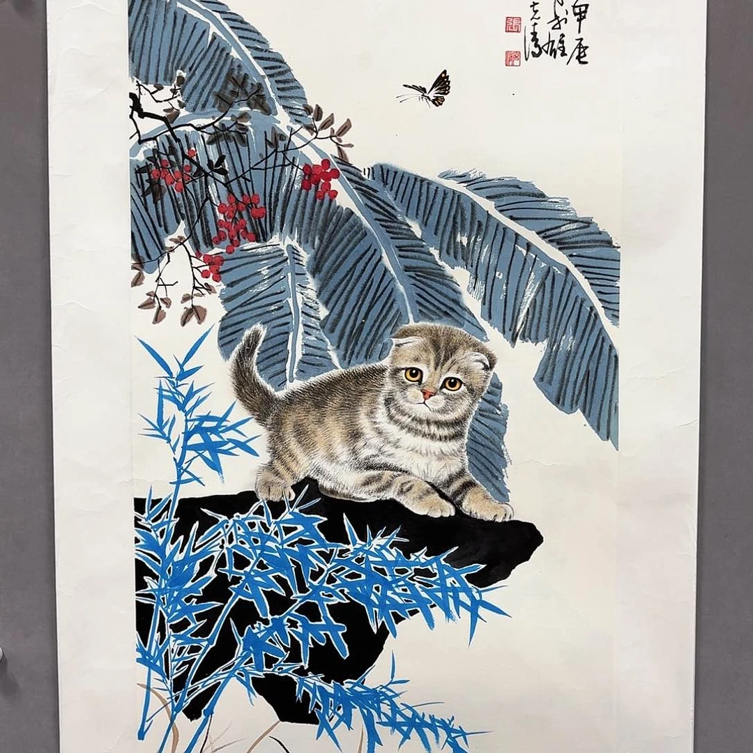 国画国画纯手绘作品请放心去藏