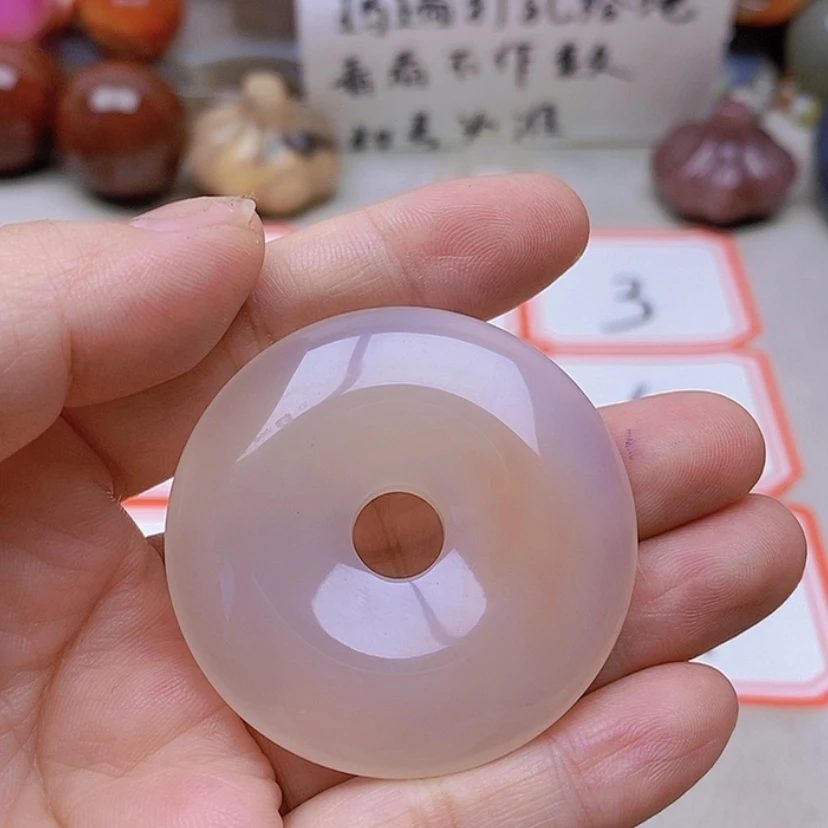 【闪购商品】未镶嵌玛瑙/玉髓珠宝半成品如*嫒