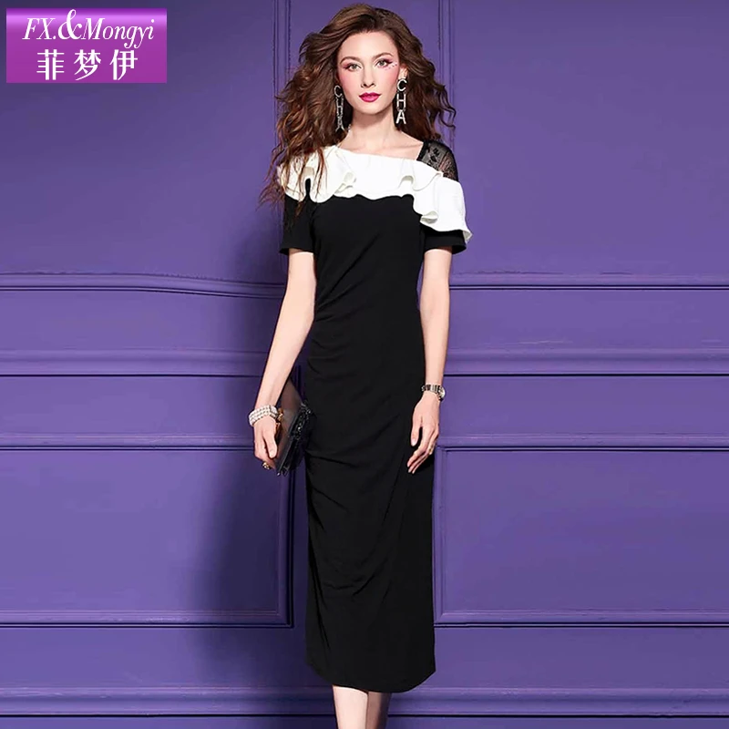 菲梦伊新款时尚连衣裙FXXL1449