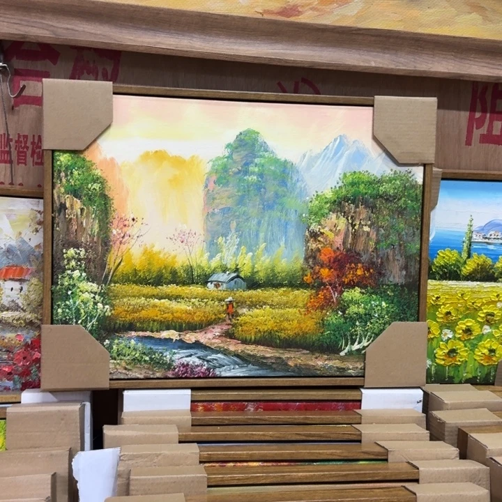 油画油画作品展等活动的