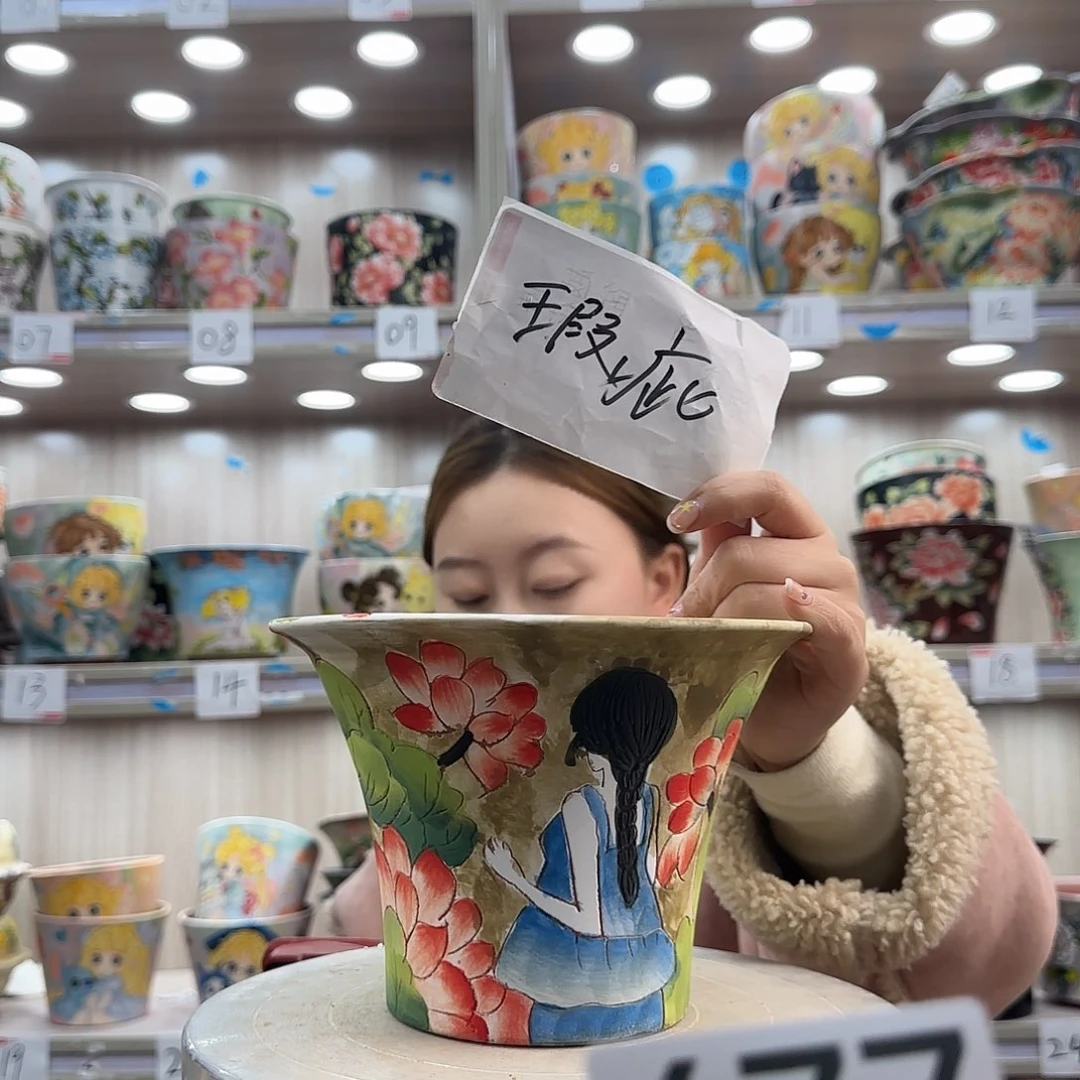 花盆紫砂瑕疵瑕疵677