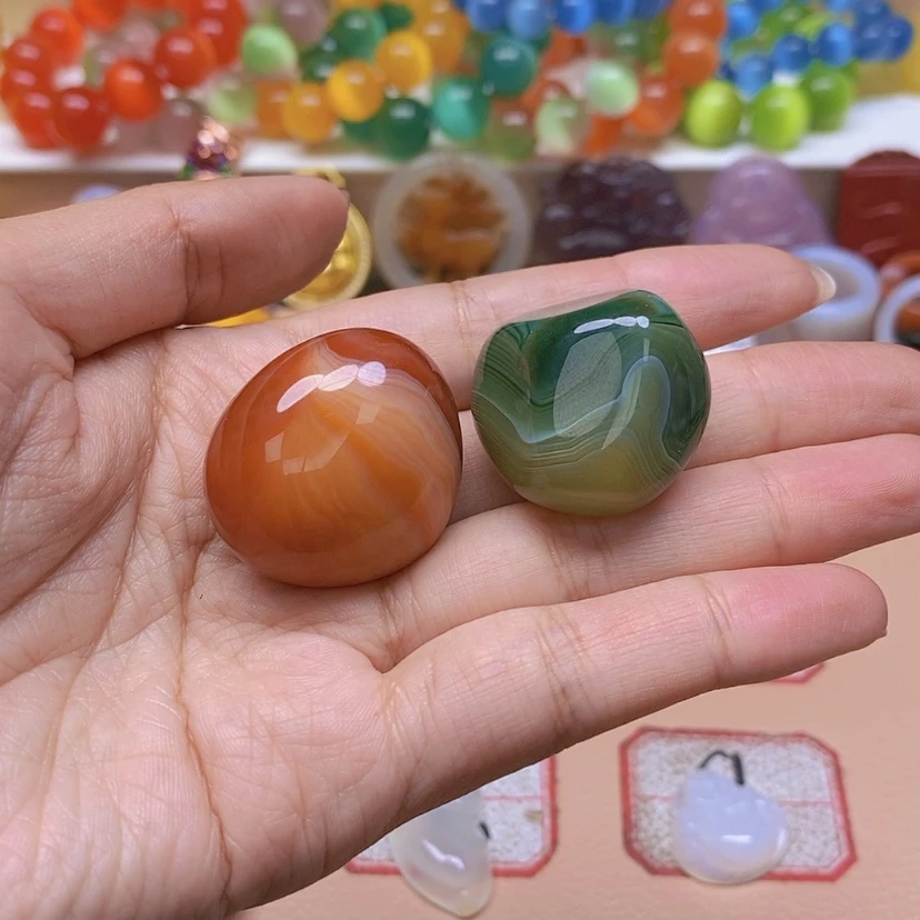 【闪购商品】玛瑙/玉髓颈饰未镶嵌小*