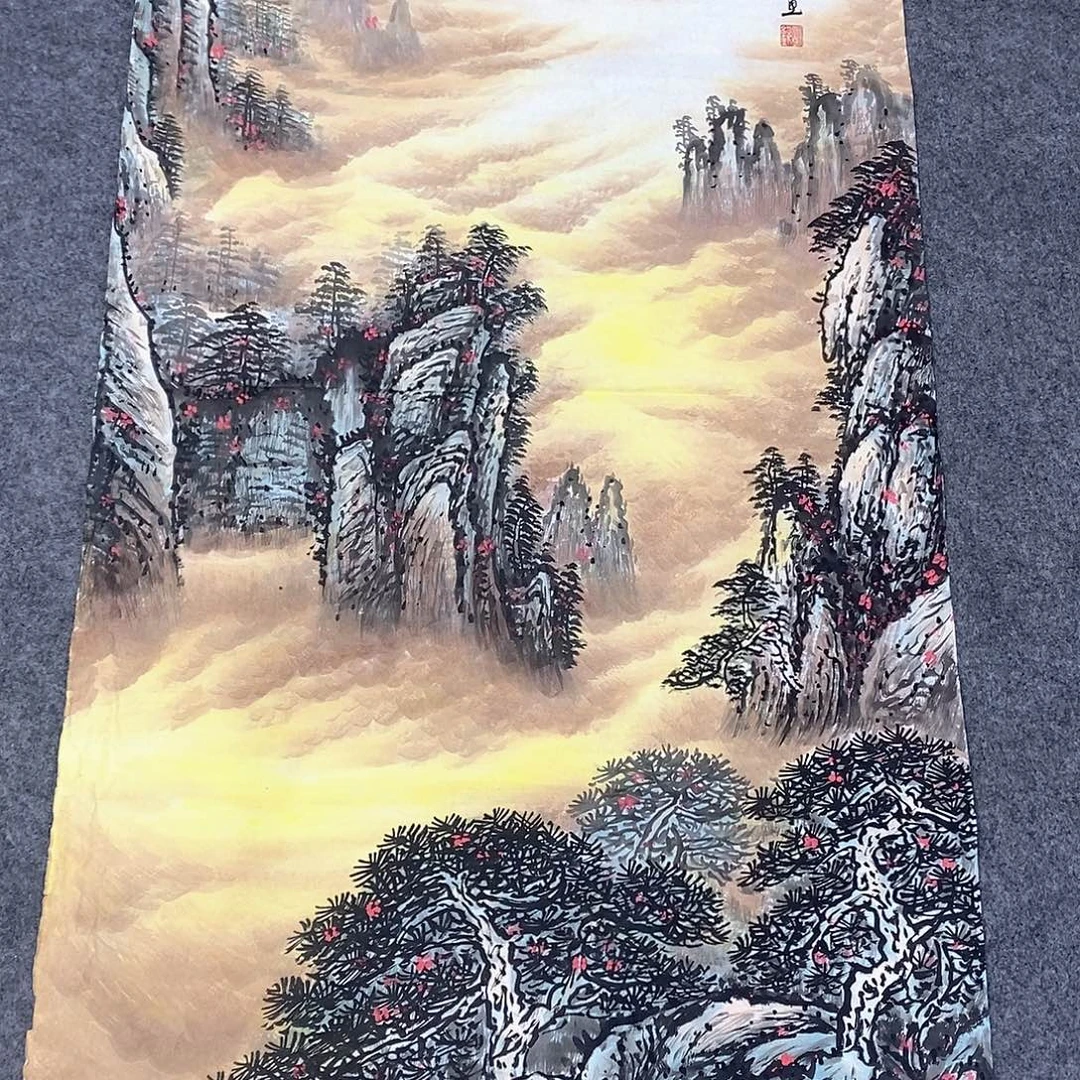 国画国画作品手绘