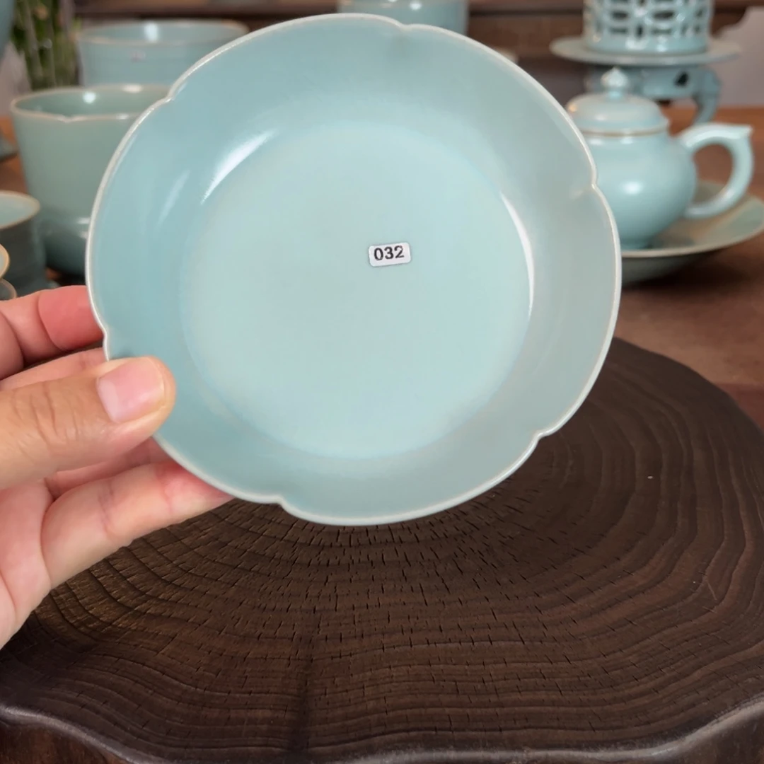微瑕032原矿汝官窑作品