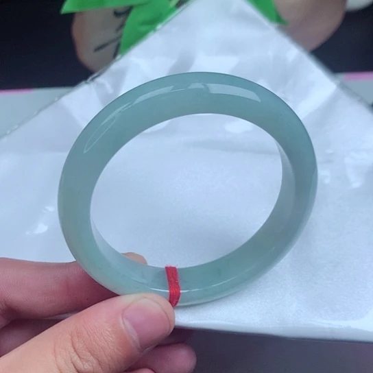 翡翠手镯未镶嵌正圈006