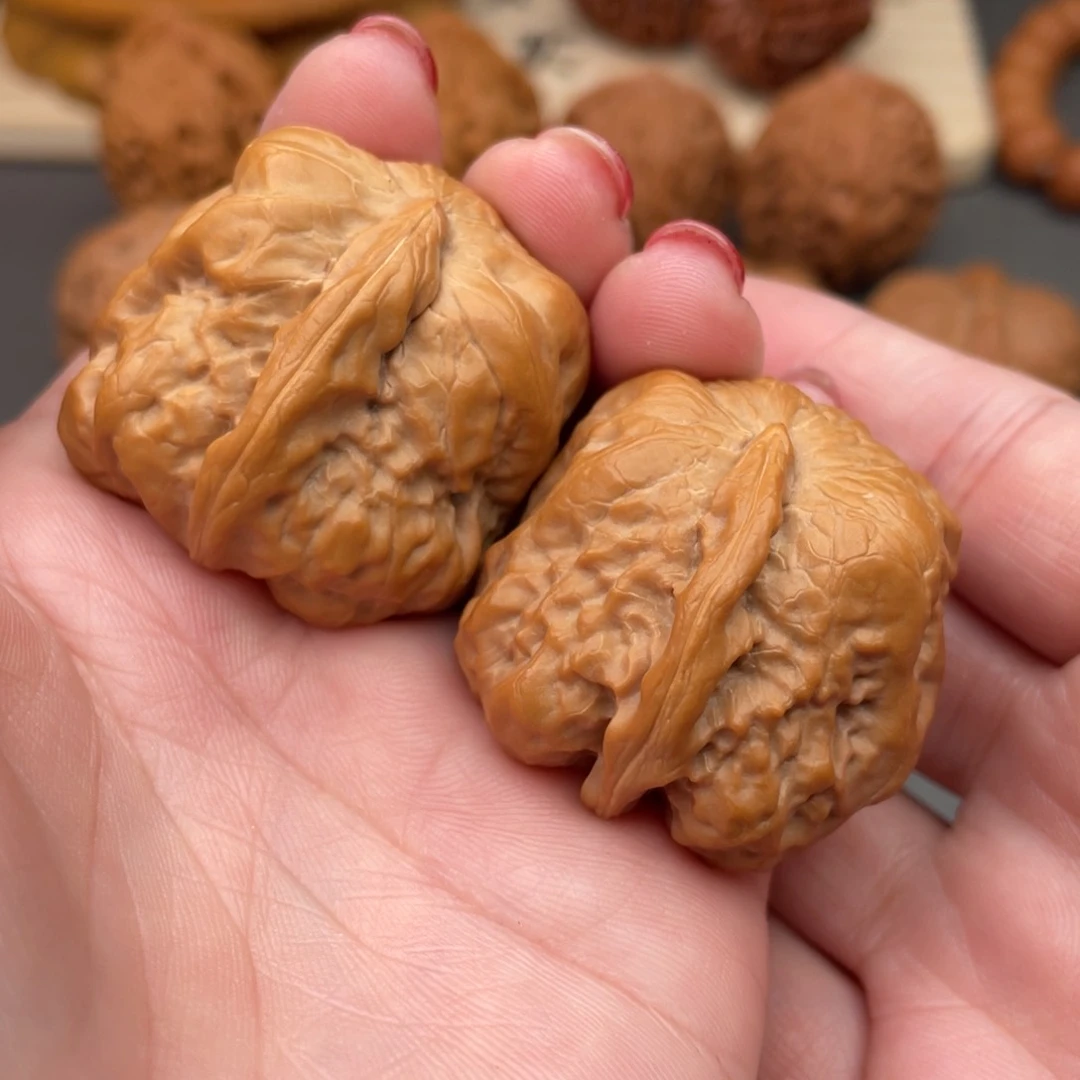 文玩核桃把件一帆风顺35