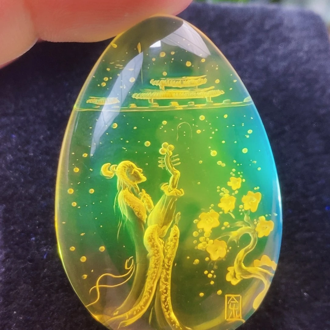 【闪购商品】金珀吊坠(不含链)未镶嵌