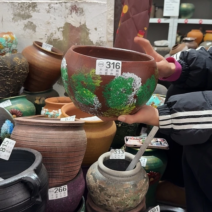 彩绘316高度14口径20