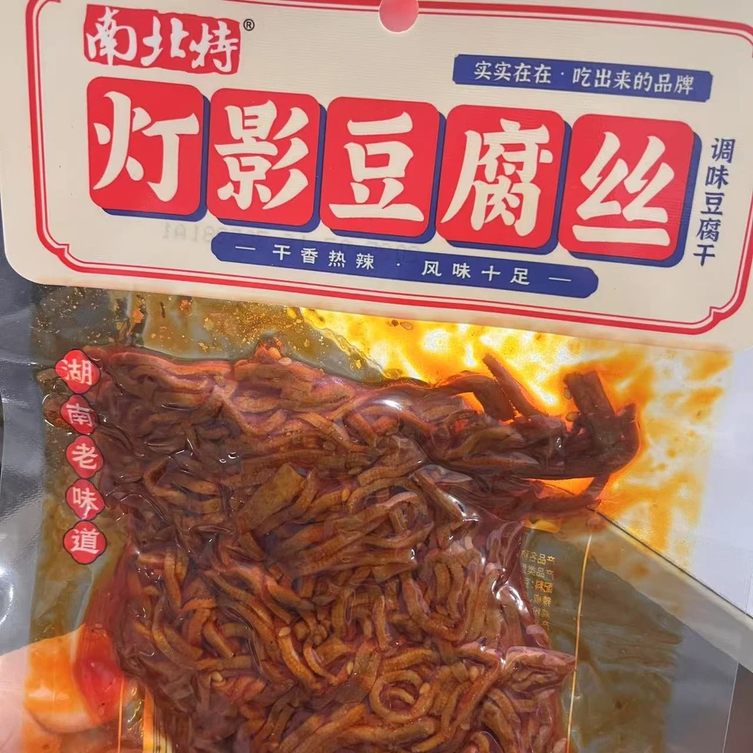 南北特100克灯影豆腐丝