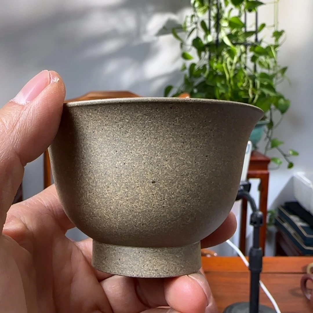 紫砂茶壶青**雪大口杯子