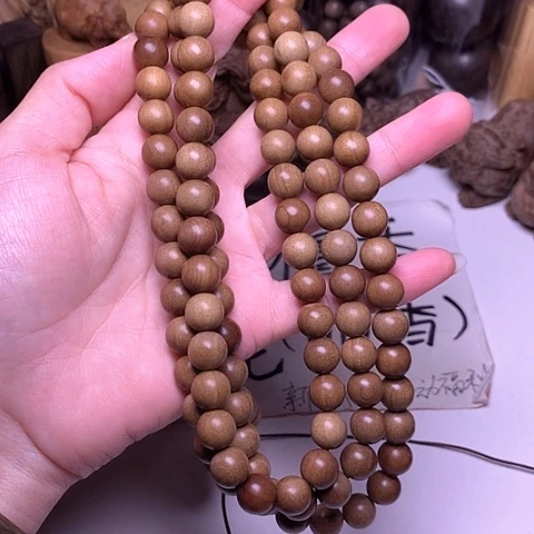 檀香木手串/手链檀香1.0/108多圈顺纹