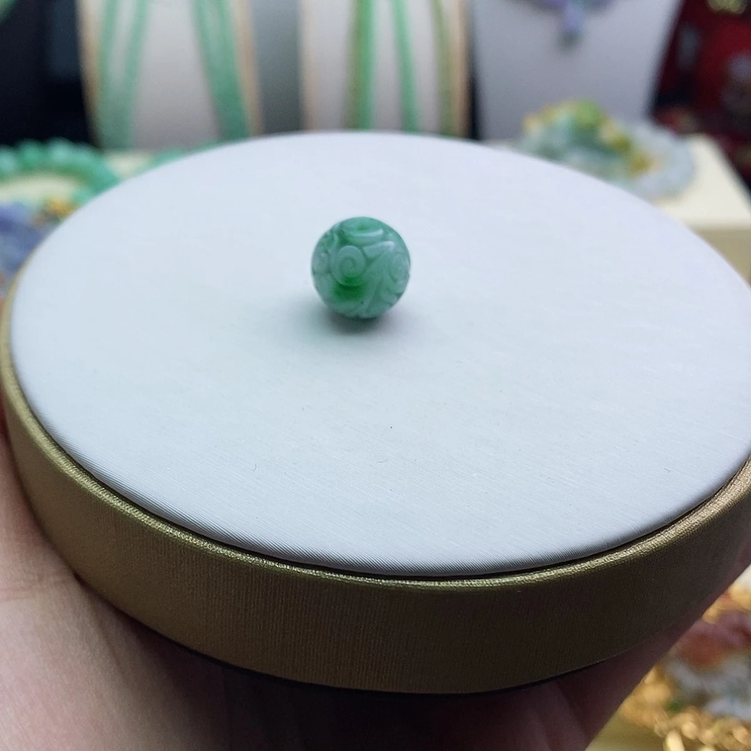 翡翠散珠翡翠单珠