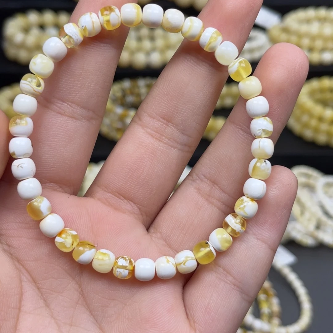 蜜蜡未镶嵌珠宝奇石5.5m