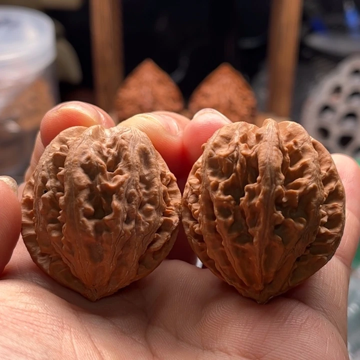 文玩核桃把件楸大胖100