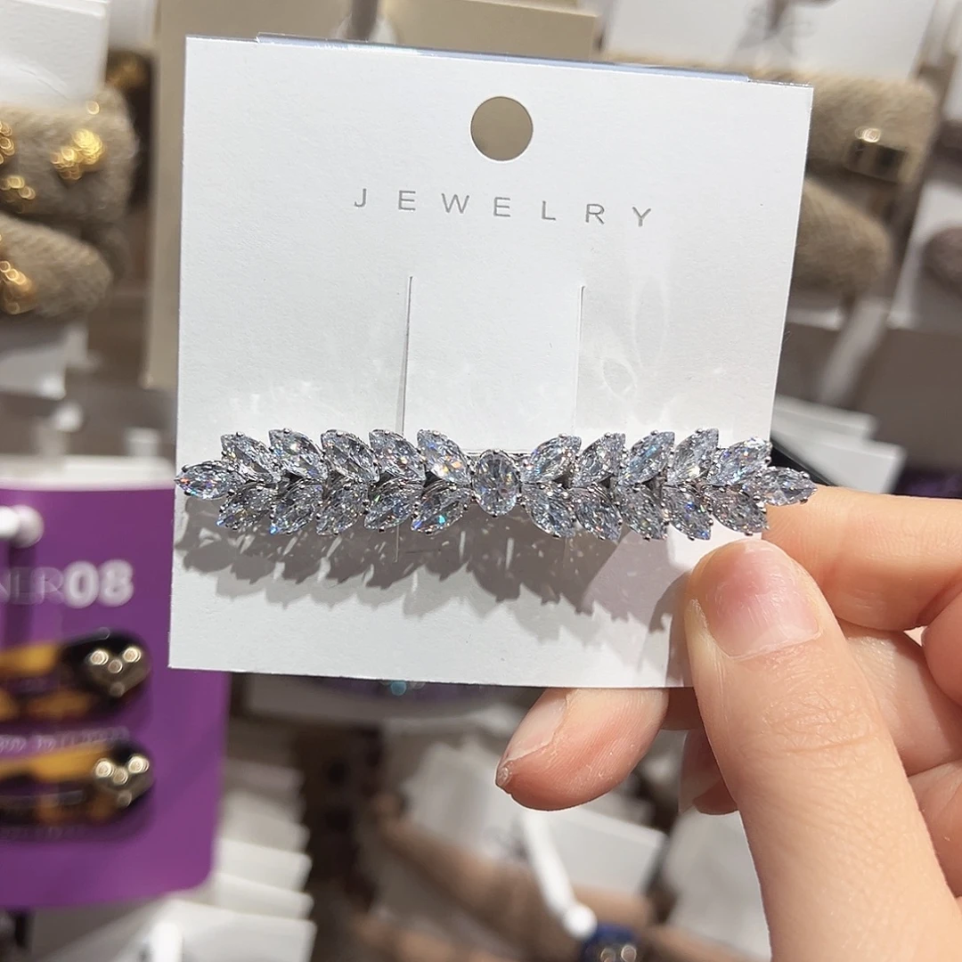 皮质铁合金麦穗长鸭夹