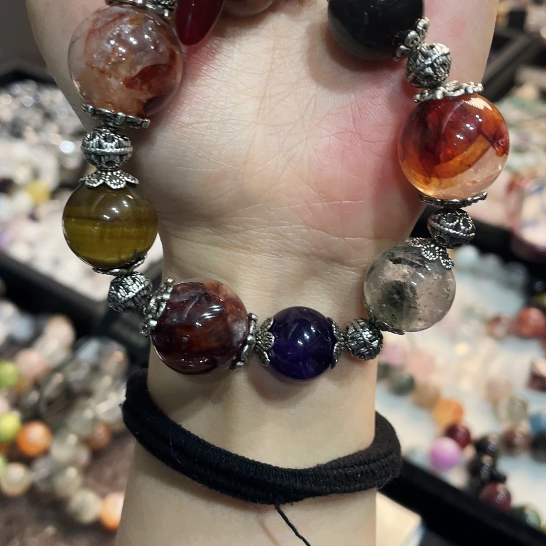 水晶手链未镶嵌红