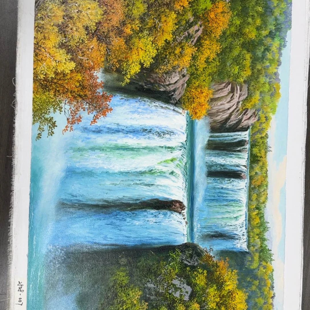 油画加油加油努力加油加油