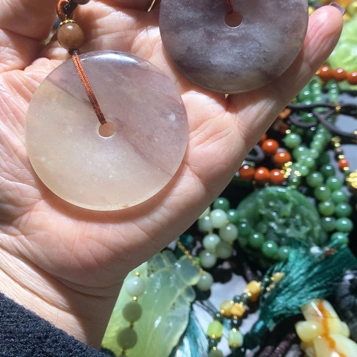 岫玉毛衣链未镶嵌