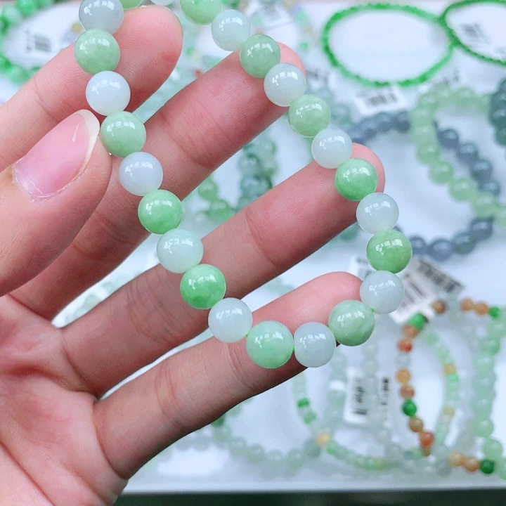 未镶嵌手链翡翠翡翠