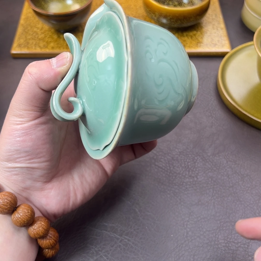 青瓷茶器青瓷茶器微瑕