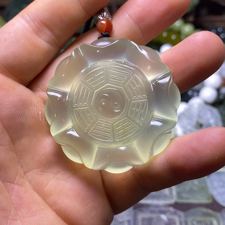 岫玉未镶嵌岫玉颈饰