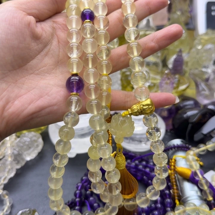 天***L紫晶未镶嵌珠宝半成品