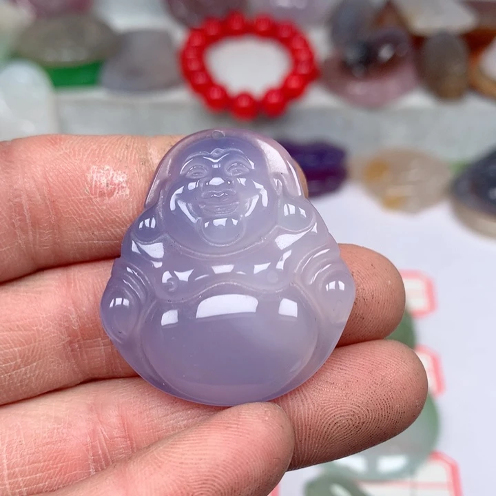 玛瑙/玉髓颈饰未镶嵌心*