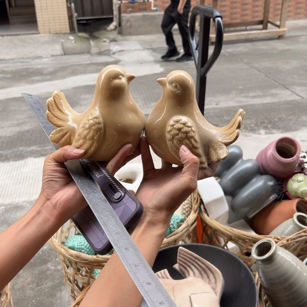 摆件38 号高温陶瓷装饰品（部分微瑕）