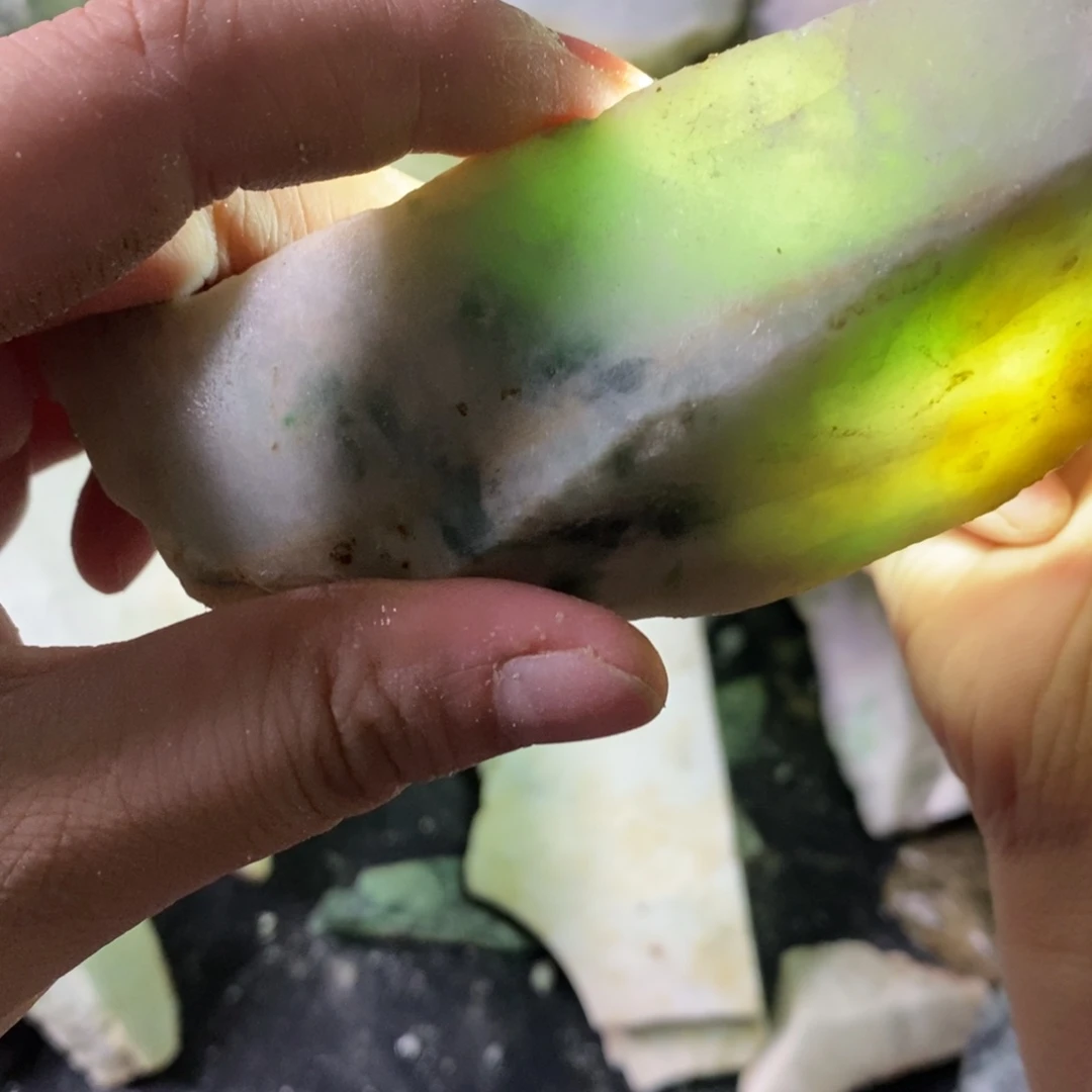 颈饰未镶嵌翡翠天然翡翠
