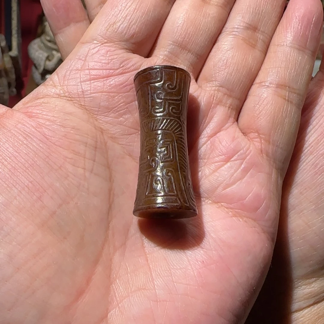 和田玉挂件未镶嵌好*好