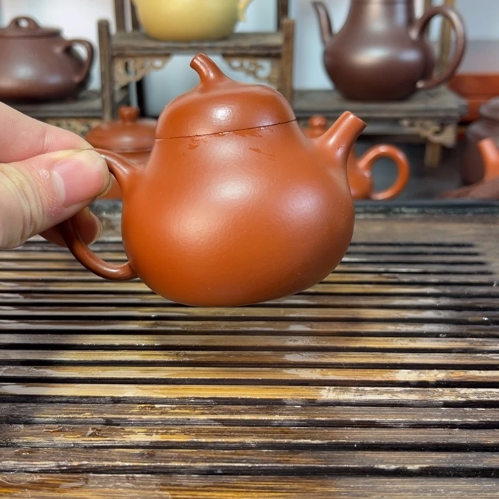 紫砂茶壶原矿紫砂手工制作