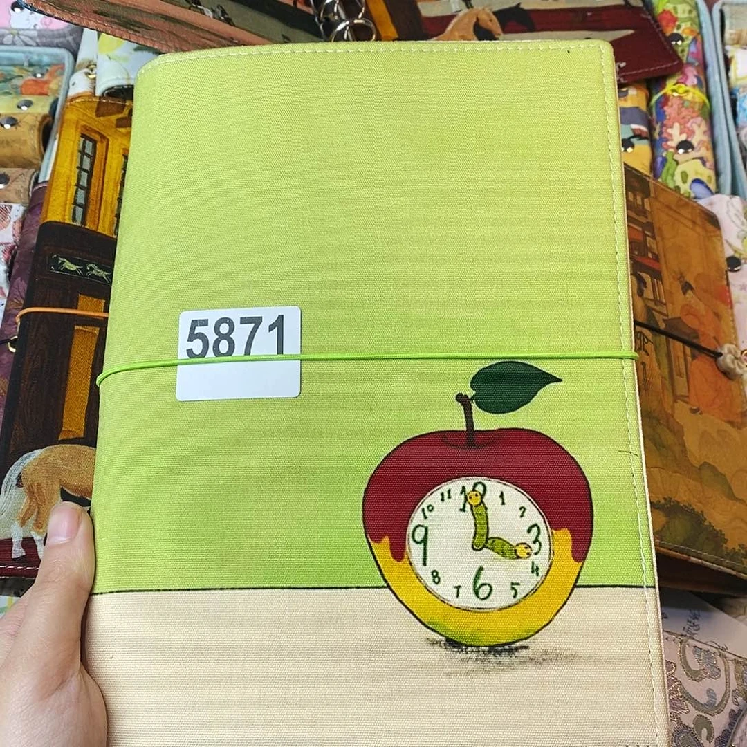 织绣A5活页不加纸5871