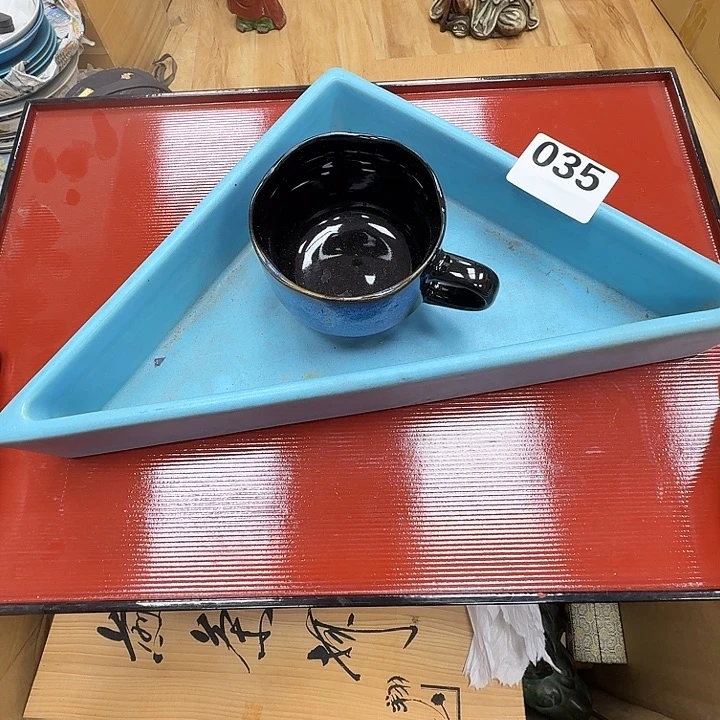 瓷片工艺品摆件瓷器摆件正能量