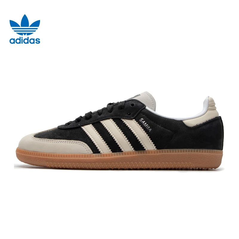 华adidas阿迪达斯三叶草女鞋SAMBA OG W运动鞋休闲鞋IE5836