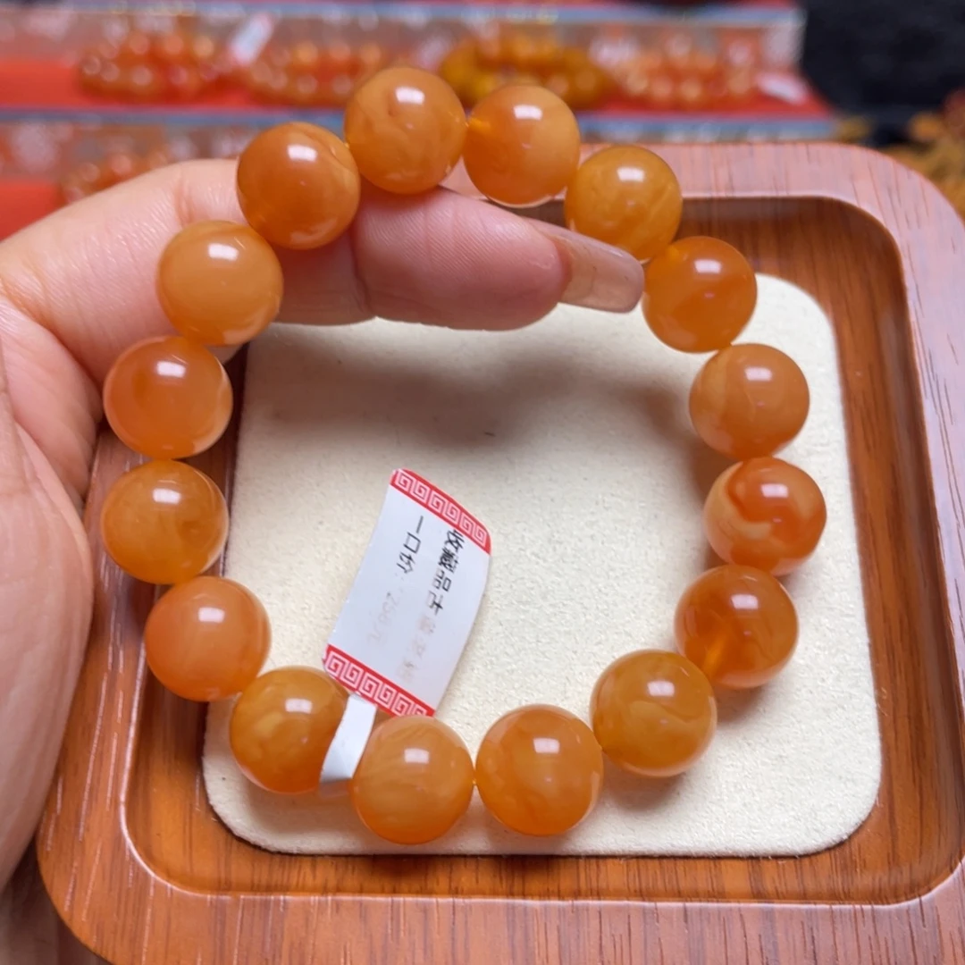 蜜蜡未镶嵌手链手串