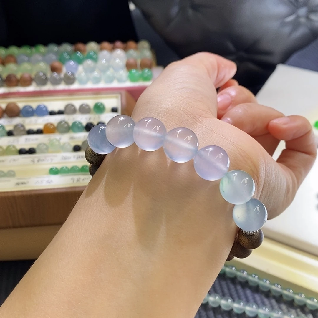 未镶嵌挂件翡翠手串