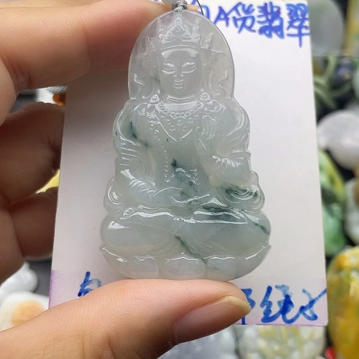 翡翠未镶嵌颈饰天然翡翠