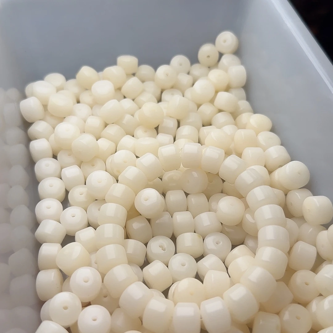 吊坠菩提根/象牙果50颗奶白金轮11