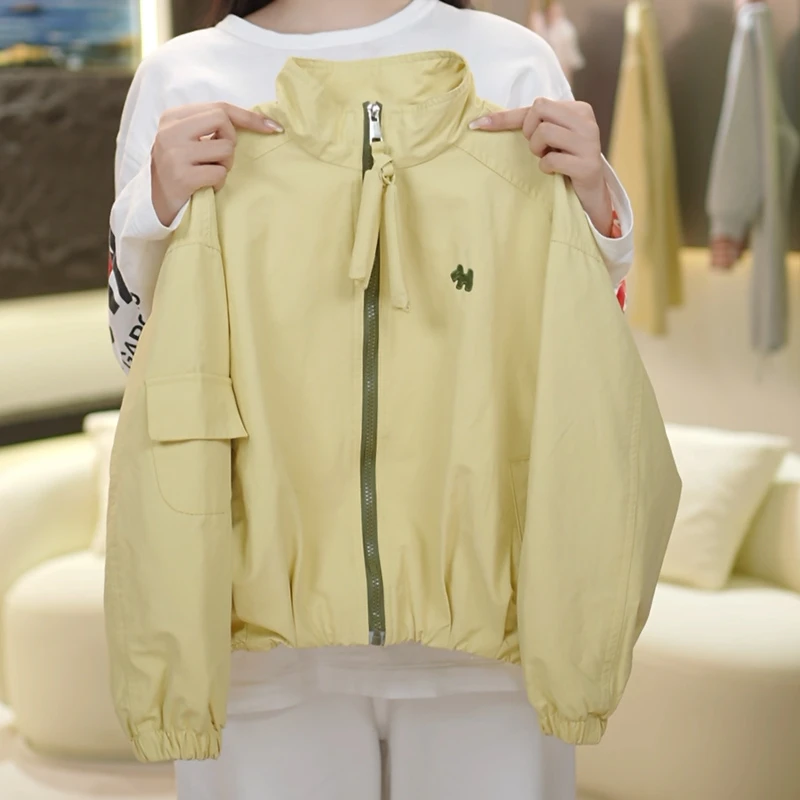 女童外套春装2025新款洋气儿童春季女孩夹克上衣WT-20387